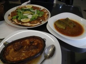 トルコ料理三品